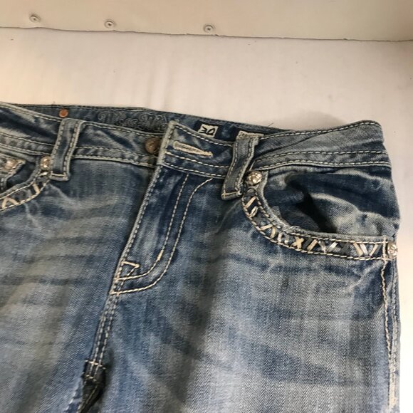 MISS ME WOMENS BOOT CUT JEANS SIZE 30 - Picture 6 of 12